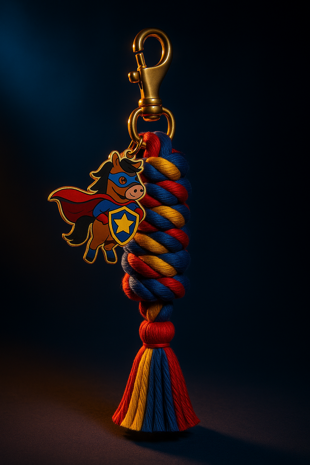 Dual Identity Cotton Lead Rope - Mini and Horse Sizes